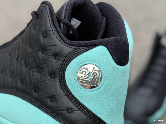 Rep Black Air Island Green Jordan 13 Retro 414571-030 0717